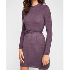 Free People French Girl Mini Sweater Dress NWT Size Medium