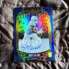 2021 Panini Legacy Under The Lights Javonte Williams Auto Blue /35 Rookie RC