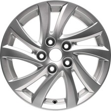 Replacement New Alloy Wheel For 2012-2013 Mazda Mazda3 16 X 6.5 Inch Silver Rim