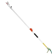 Extendable Tree Cutter, 3.67-5.45 FT Telescopic Pole Pruner, Lightweight Alum...