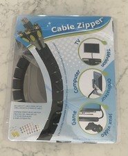 New CABLE ZIPPER Complete 8' Cable and Wire Management System