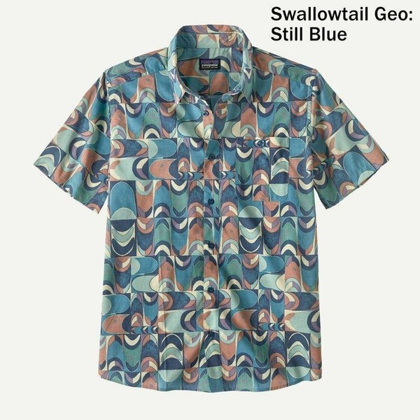 Men Patagonia Shirt Multicolor Polyester 36 / S /