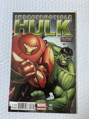 Indestructible Hulk # 6 VARIANT Edition Marvel Comics *BAG & BOARD*