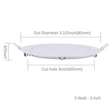 10pcs 3w 3 9w 5 12w 6 18w 8 Round Led Recessed Downlight 6500k 3000k 10pcs 3w 3 9w 5 12w 6 18w 8 Round Led Recessed Downlight 6500k 3000k