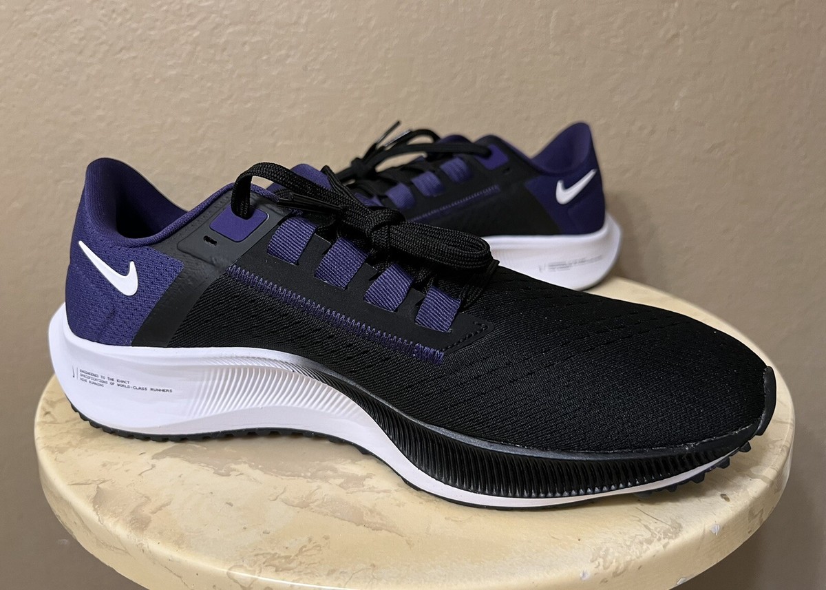 Nike TCU Horned Frogs Air Zoom Pegasus 38 Purple/Black  display picture 1