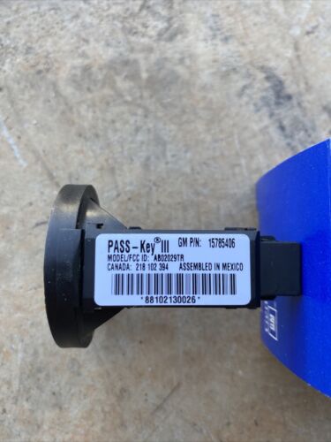 AC Delco 15785406 GM Original Equip Theft Deterrent Passkey Module (C-6) - Picture 3 of 5