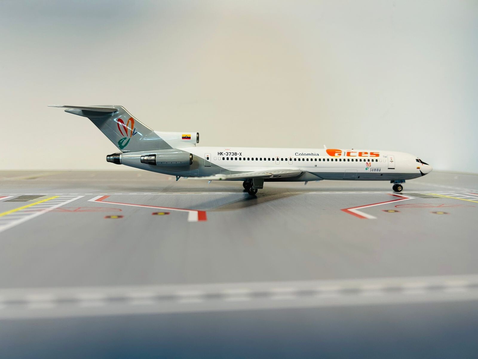 Aces  Alianza summa Boeing 727-200 1 :200 scale diecast  -Infligth-200 Jp60