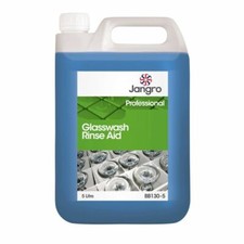 Rinse Aid Liquid - (1 x 5 Litre)  Jangro Brand