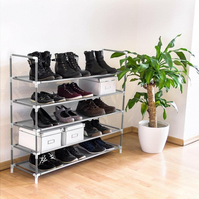 Mueble Para Zapatero Organizador De Zapatos Rack Grande Piso Guardar