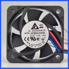 DELTA AFB0412VHA 4010 DC12V 0.12A 1.44W 4CM 3-Wire Cooling Fan