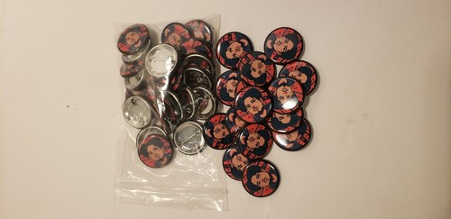 Collectable 1" hhud123 Pin Back Button Badge - Picture 4 of 5