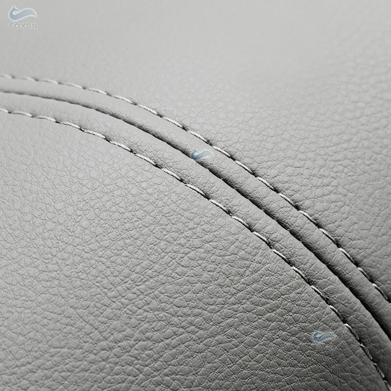 NEW GRAY Leather Door Panel Armrest Lid Box Cover For 2005-2008 Hyundai Sonata - Imagem 4 de 4