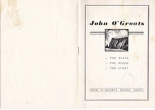 John O'Groats House Hotel Illustrated Booklet Ref 35656