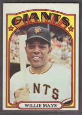 Vintage Willie Mays Baseball Card Timeline: 1951-1974 131