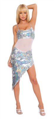 knee length dresses for ladies Ralph Lauren Sheer Floral Bias Cut Dress L – OMNIA main image 1
