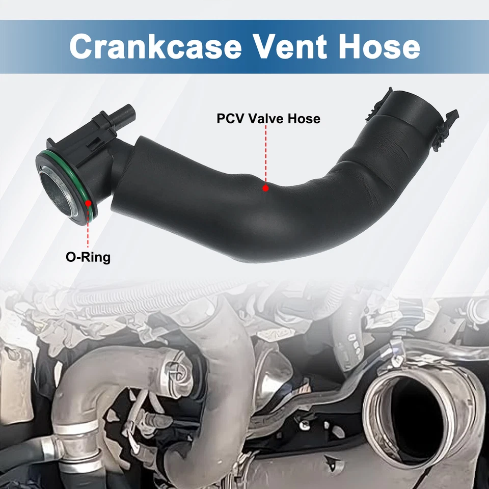 Дыхательный шланг картера двигателя для 2011-2014 BMW 328i 528i 320i 11127588417 - Изображение 4 из 4