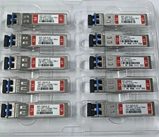 1PC FS SFP-10GLR-31 10G SFP+ 1310nm 10km DOM LC SMF Transceiver