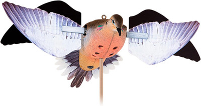 Powerflight Spinning Wing Dove Life-Size Motion Decoy -Durable Weather-Resistant