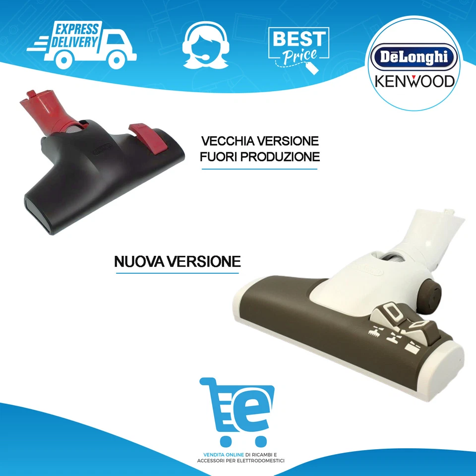 DE'LONGHI Spazzola Scopa Elettrica Aspirapolvere De Longhi Colombina XL125.20 130.20 135.2