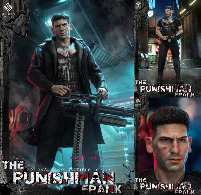 SF・ファンタジー・ホラー PRESENT TOYS 1/6 PUNISHER HOTTOYS The Punisher 1/6 Scale Figure Present Toys Punish Man