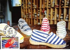 Carte maximum - FRANCE - COR13677 - 28/02/2009 - Les espadrilles - Cachet Maul