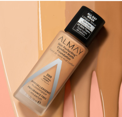 Almay Skin Perfecting Comfort Matte Foundation verschiedene Farbtöne