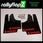 rallyflapZ Mudflaps Kit Suzuki Swift Sport ZC31S 05-11 Black 4mm *Gloss PVC L-R