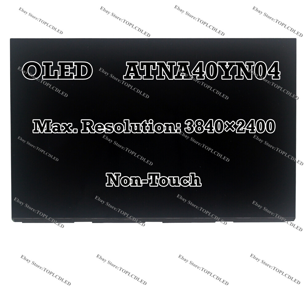 ATNA40YN04 14.0"" 3840×2400 4K UHD OLED LCD Screen Non-Touch Replacement Panel