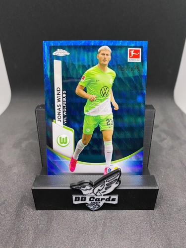 Topps Chrome Bundesliga 2023/24 Jonas Wind /175 VfL Wolfsburg Fußball No. 100