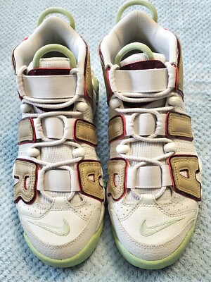 Size 8 - Nike Air More Uptempo Light Bone Alligator W | eBay