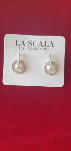Conjunto de joyas de cristal Swarovski de LA Scala creación italiana fabuloso conjunto - Imagen 4 de 6