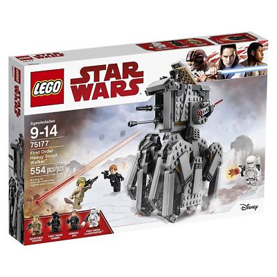 75177 FIRST ORDER HEAVY SCOUT WALKER star wars lego NEW legos set HUX tfa