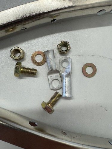 3000AMP Battery Alligator Metal Crocodile Clamp Duty Jumper lead BOLTS AND LUGS - Picture 14 of 15