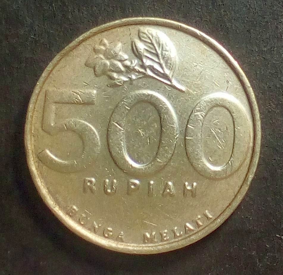 インドネシア 旧貨幣セット Rp5000 Rp2000 インドネシア 旧貨幣セット Rp5000 Rp2000