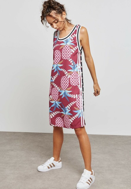 adidas dress burgundy