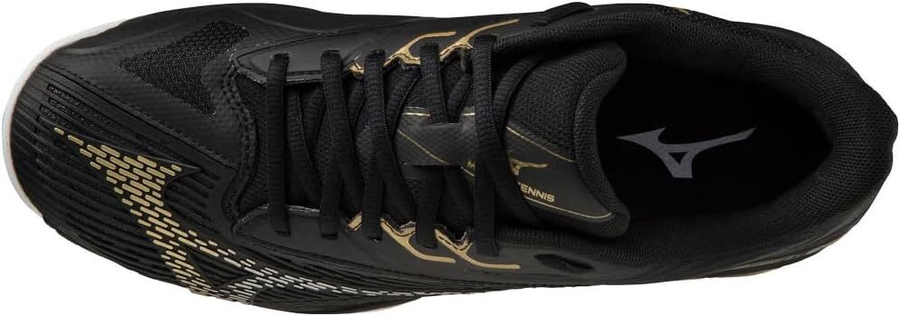 MIZUNO Tennis Shoes WAVE EXCEED LIGHT 2 WIDE OC Black/Gold