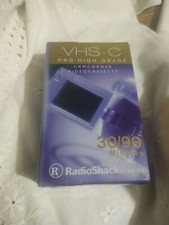 VHS-C Camcorder 30/90 min Radio Shack Pro High Grade NIP 44-470 PHG-30 Cassette