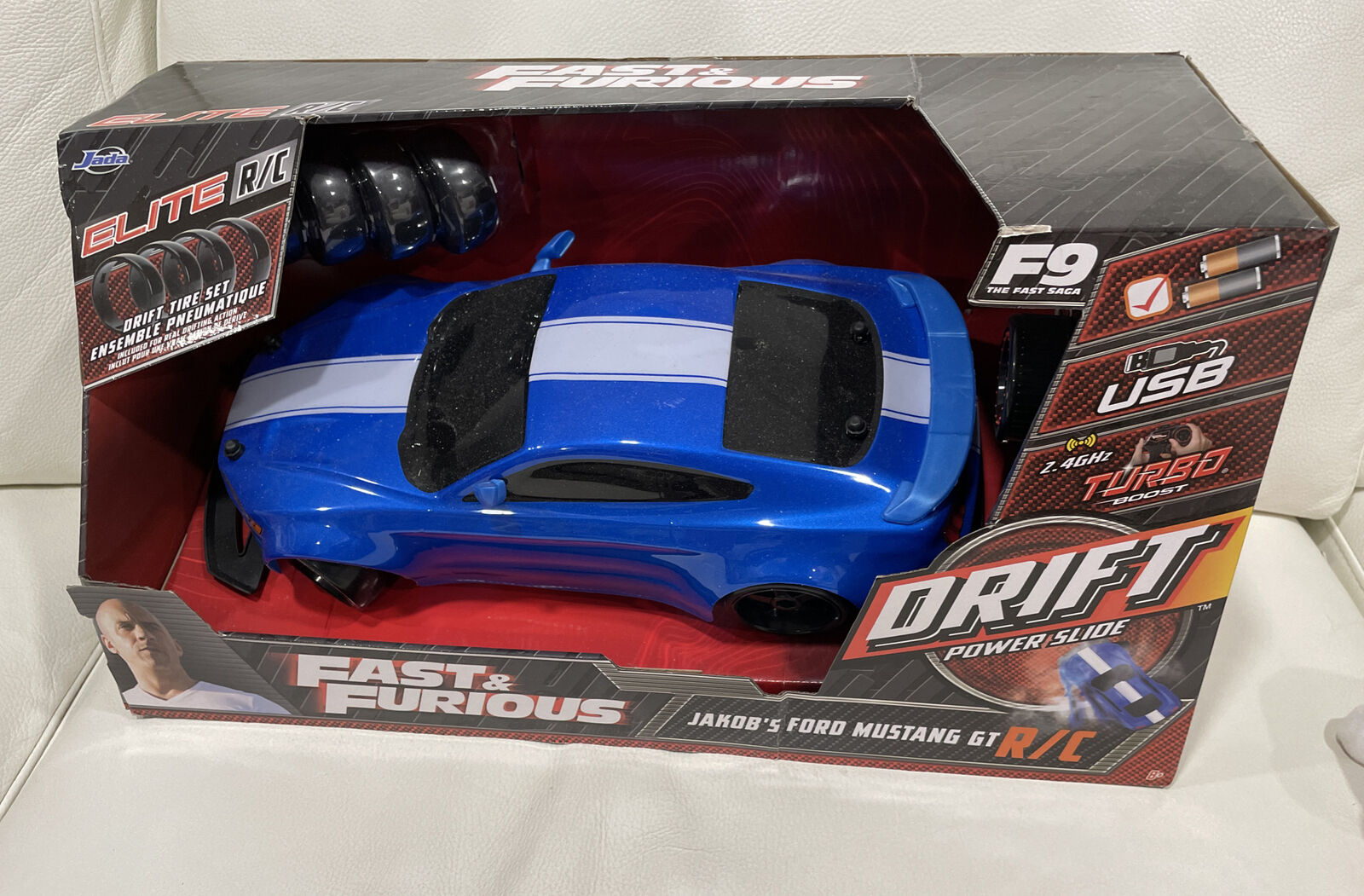 Fast & Furious Elite Drift RC Jakob's Ford Mustang GT Remote Control Vehicle  for sale online