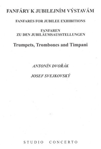 Fanfarrias para exposiciones jubilares - Dvorak / Svejkovsky - Trompetas Trombones Timp - Imagen 2 de 9