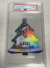 2022 Topps Holiday Shohei Ohtani Oversized MLB Die Cut Ornament PSA 9 Pop 1 Read
