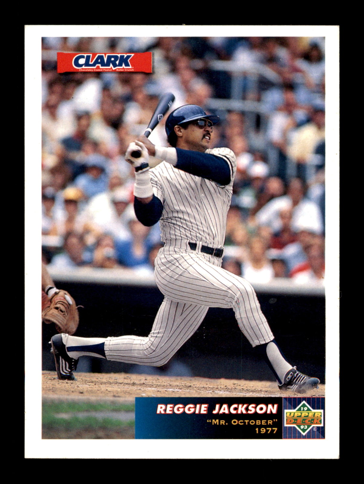 1993 Upper Deck Clark Bar Reggie Jackson #C3 Reggie Jackson New York Yankees