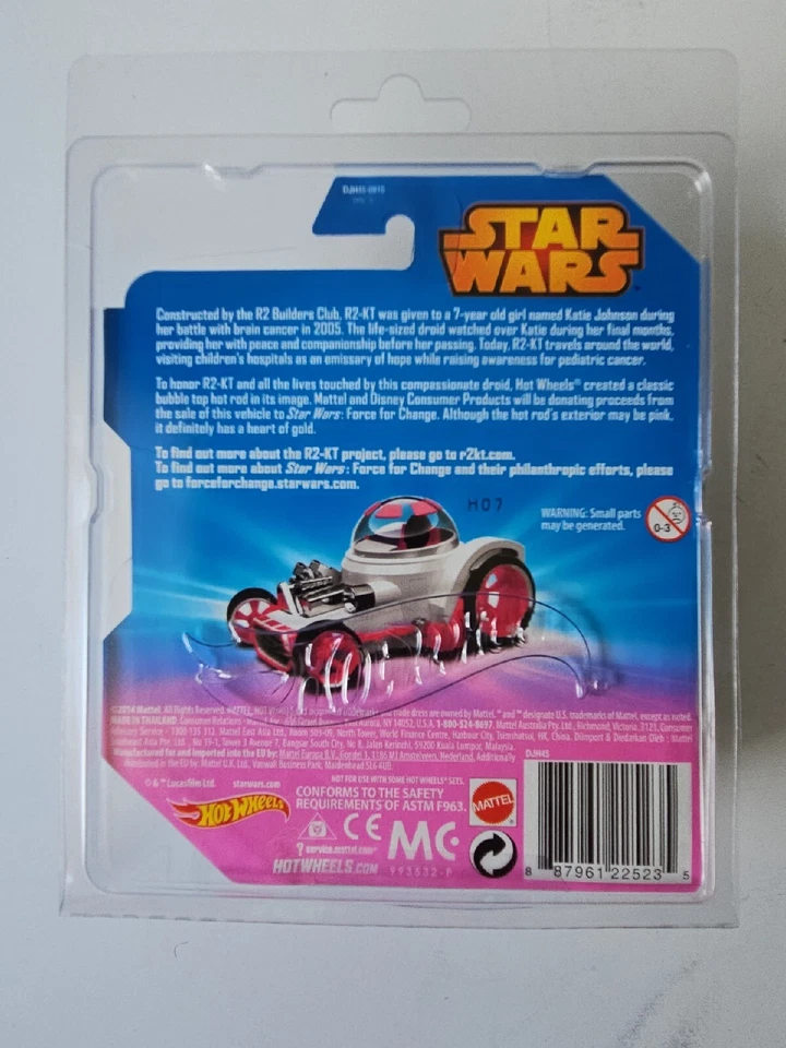 Mattel Star Wars Hot Wheels R2-KT Anaheim 2015 exclusivo de celebración Foto 2 de 4