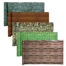 Balkonsichtschutz Sichtschutz Balkonbespannung Balkonverkleidung 6 Meter Balkon