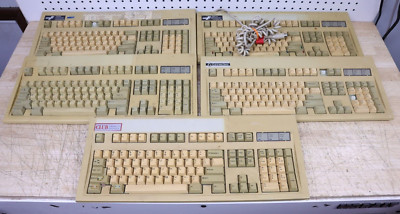 Vintage x5 Computer Terminal Keyboards - KeyTronic EP3435XTAT E036010 ...
