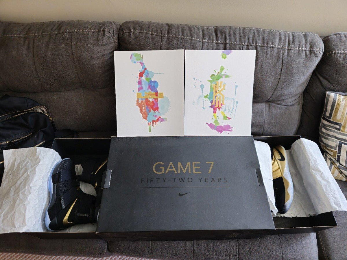 Size 11.5 - Nike LeBron Four Wins x Kyrie Game 7: Fifty-Two