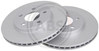 2X A.B.S. 16723 Bremsscheibe Vorne FüR Chrysler Dodge Plymouth