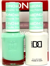 DND Daisy Gel Polish Soak Off 0.5fl.oz LED/UV Duo DND668- Sweet Pistachia