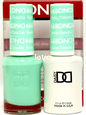 DND Daisy Gel Polish Soak Off 0.5fl.oz LED/UV Duo DND668- Sweet
