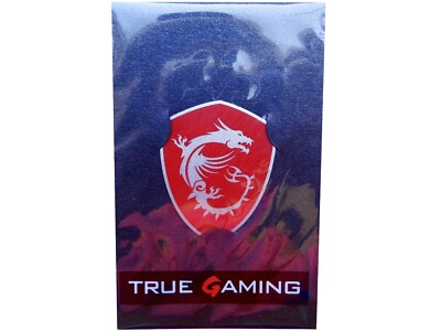 MSI TRUE GAMING RED DRAGON SHIELD Sticker Aufkleber Abziehbild Casemodding PC