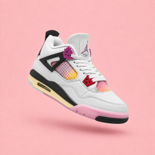 Nike Air Jordan 4 Retro Comic IO2361-100 GS & Women's Size New